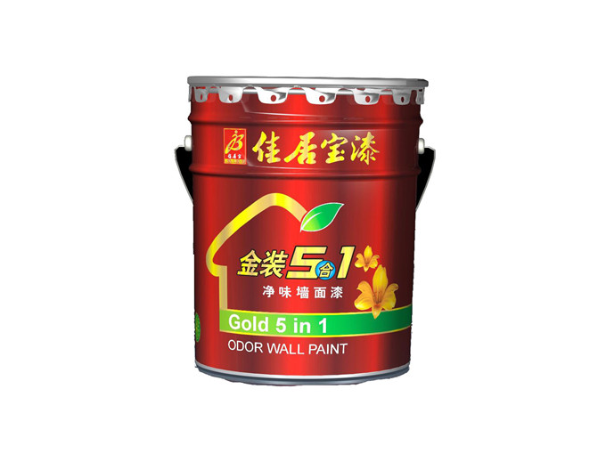 金裝五合一凈味墻面漆